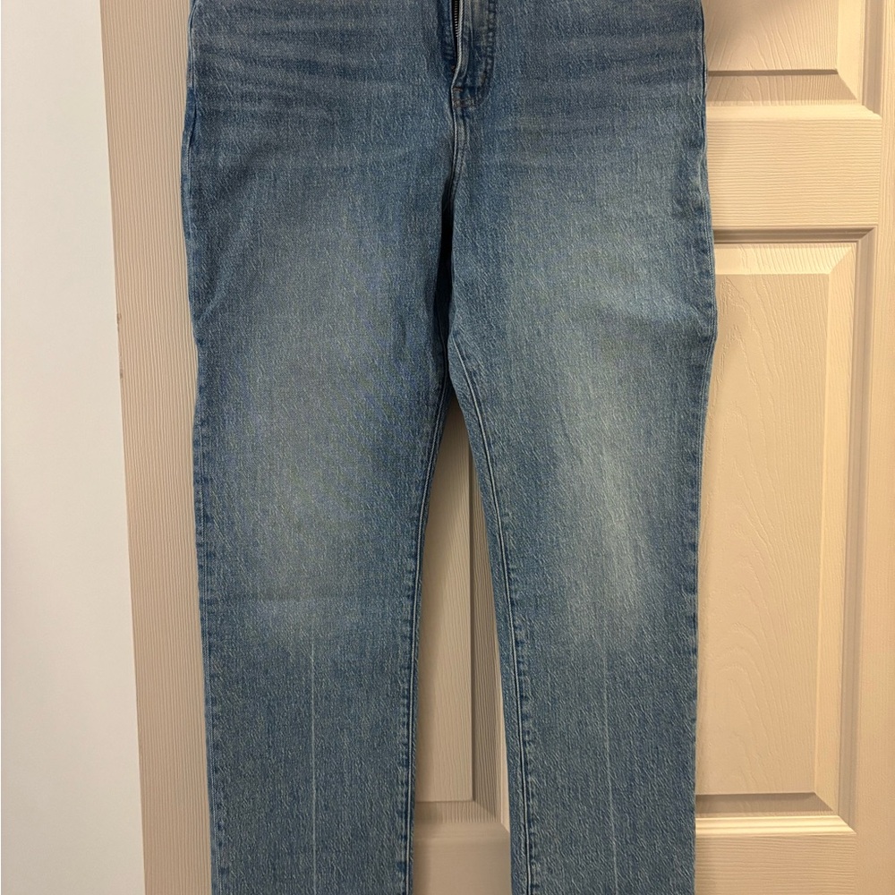 Madewell Women's Straight Leg Jeans - Light Blue